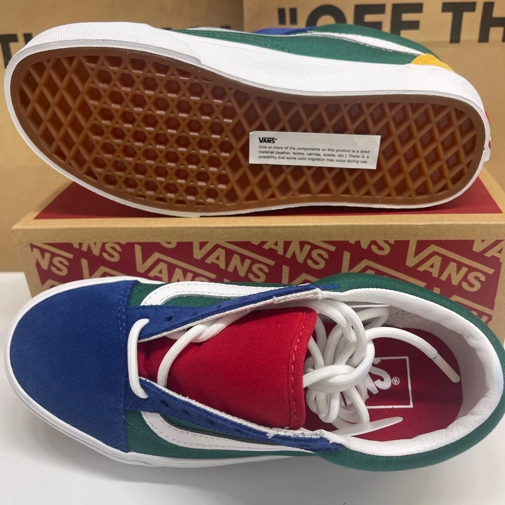 Vans Women's Old Skool (Vans Yacht Club) Blue/Green Sneakers
VN0A38G1R1Q - Picture 13 of 16